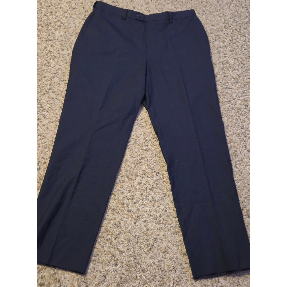 JRL Louis Raphael Limited Straight Fit Dress Pants Wool Men's Size 36x32 Plaid